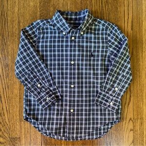 Ralph Lauren 3T Plaid Button Down Shirt
